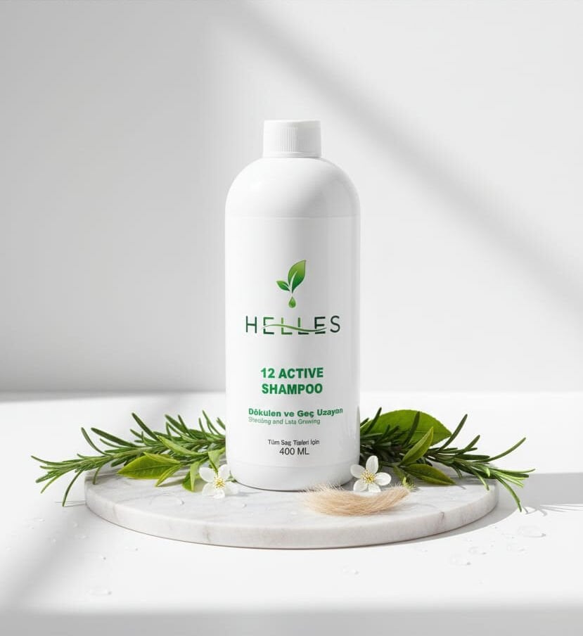 Dökülen Ve Geç Uzayan Saçlar İçin Şampuan